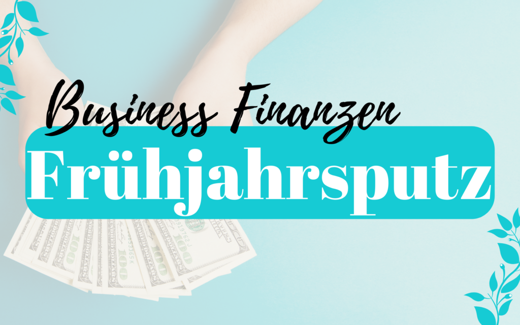 Finanzen-Frühjahrsputz-Struktur
